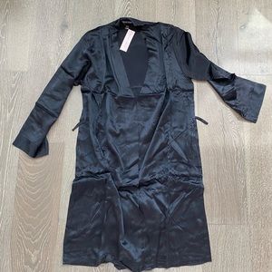 Oscar Rossa silk kimono